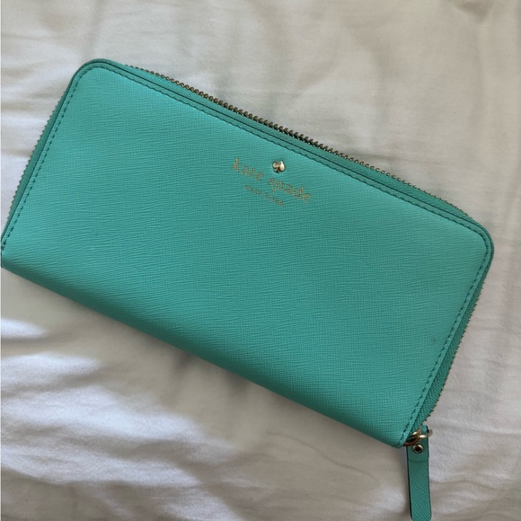 teal kate spade wallet - Picture 1 of 4